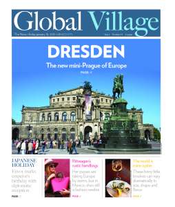 Global Village cover story on Dresden